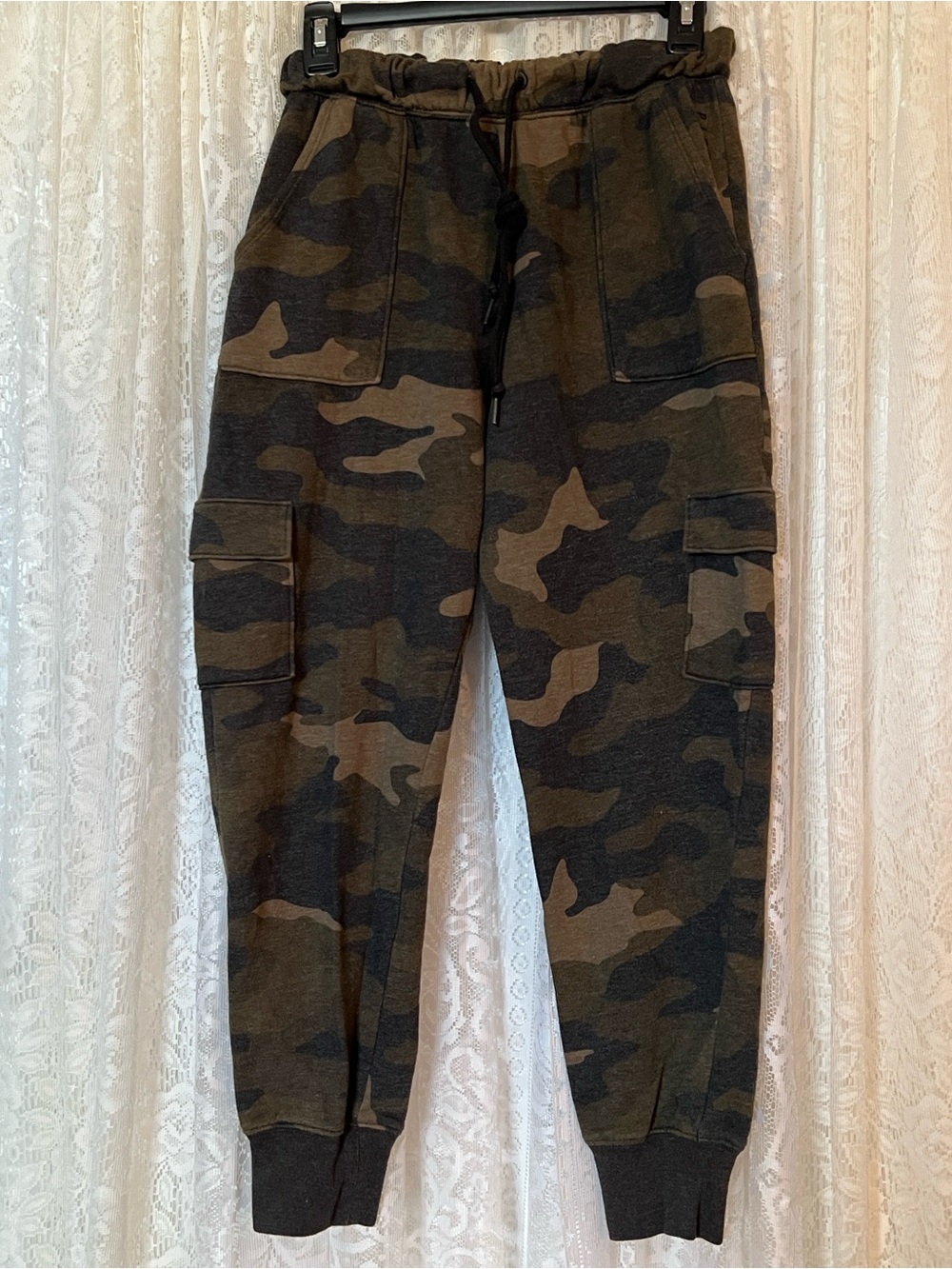 VS PINK Cargo Camo Sweatpants